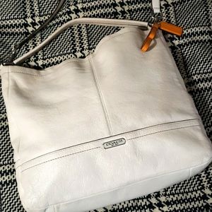 COACH Winter White Shoulder Bag/Satchel
